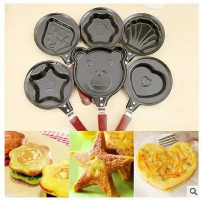 1 Pc’s Of Non-stick Pancake Egg Mold Kitchen Tools (random Shapes)